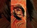 Eren yeager drawing from attack on Titan #shorts #art #viral #anime