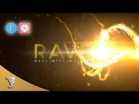 How To Make Name Intro Golden Particles In Kinemaster Tutorial || Pixellab Tutorial