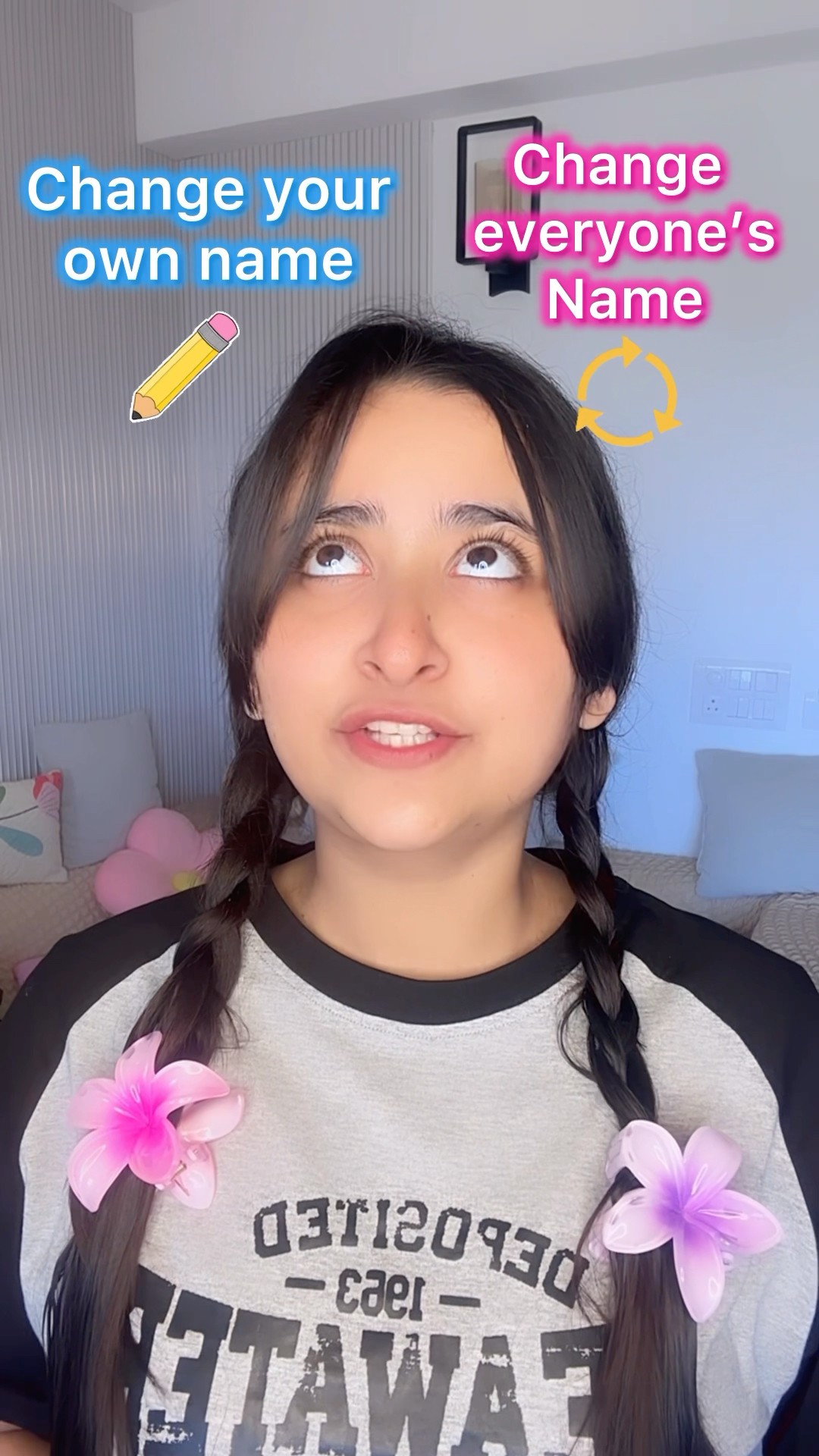 You can change everyone’s name  ￼#funnyshorts #ytshorts #shorts