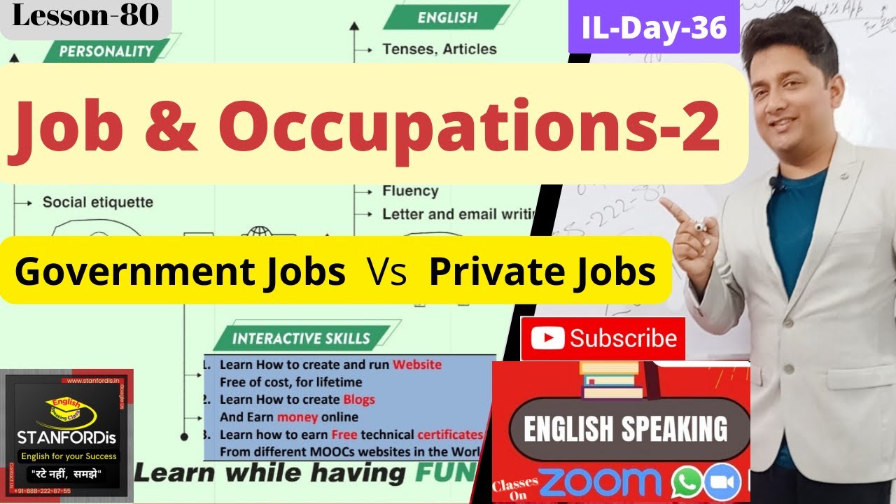 Day-36: Jobs and Occupations -2 