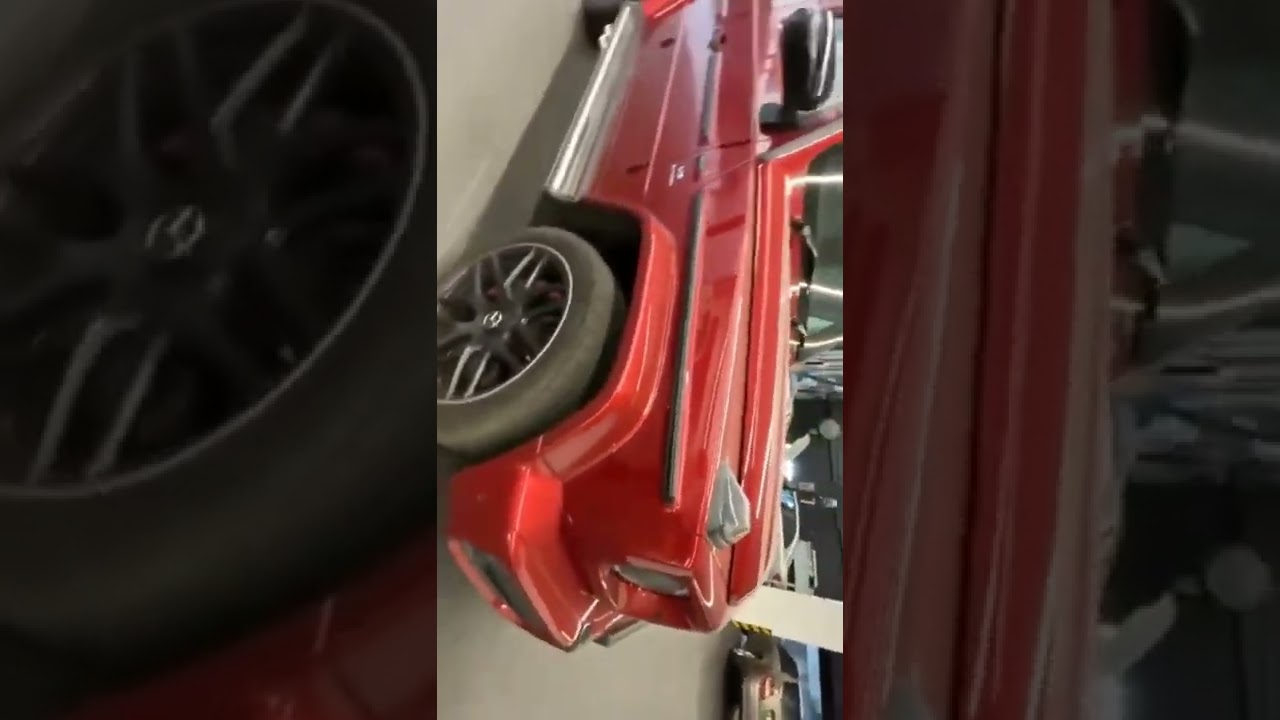 Rubellite Red Metallic AMG G-Wagon 🚀❤️‍🔥