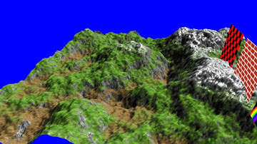 Multitextured 3D Perlin-noise Terrain