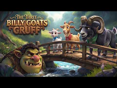 THE THREE BILLY GOATS GRUFF 🐐🌉 | Part 1 | Classic Kids Story