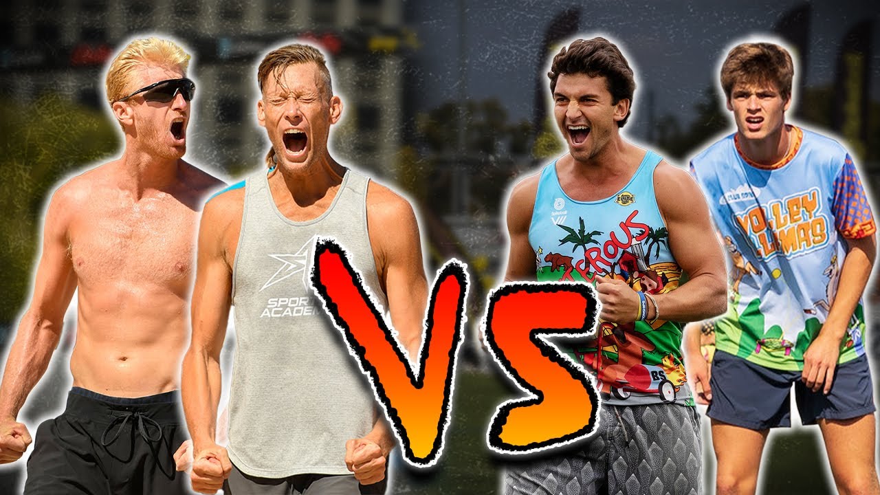 Pro Beach Volleyball Vs. Pro Spikeball!! Ft. Casey Patterson & Chase Budinger