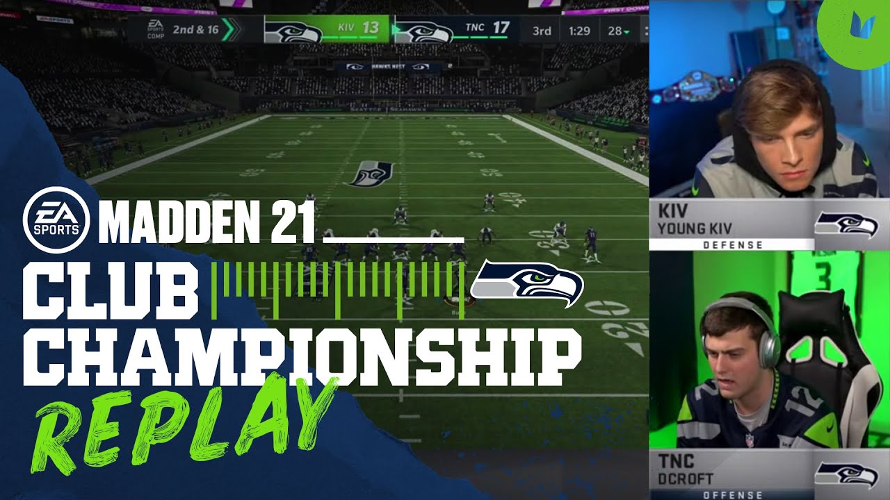 REPLAY: Madden 21 Seahawks Club Championship
