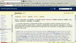 Research Tutorial ENGL 2321: Oxford English Dictionary