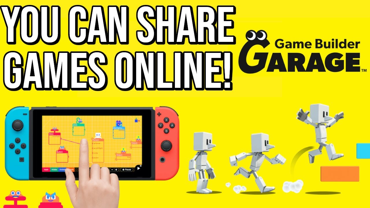 Make & Share Games ONLINE! - Game Builder Garage
