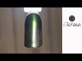 Mirror Nail Glitter Chrome Gradient Green Color Nail Powder Pigment Nail Art #Ira Vakula