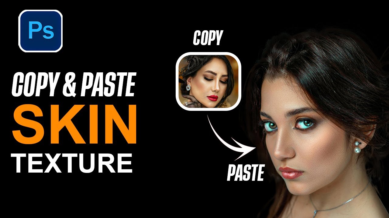 Easily Copy and Paste Skin Texture Using the Pattern Feature in Photoshop