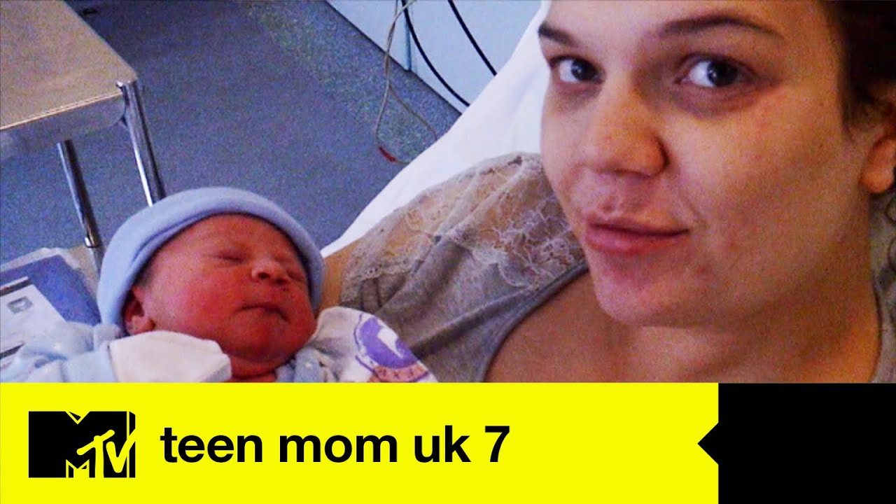 EP 4 Amber Gives Birth To Beautiful Baby Boy Hudson Teen Mom UK 7 YouTube