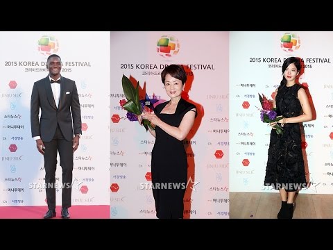 ★샘오취리·김영애·장재인 등 수상 2015 코리아드라마어워즈★