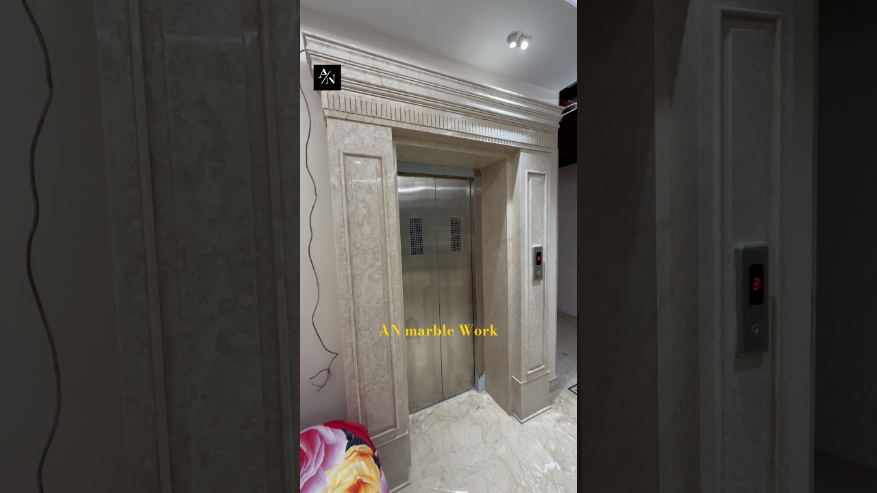Lift design work on Italian stone 