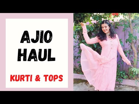*Best* AJIO Kurti Haul | Kurti & Tops HAUL | Priyanka Sharma
