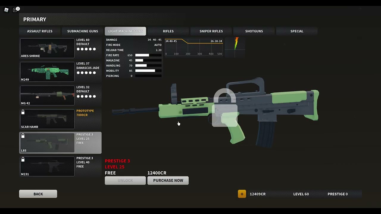 Buying L85 In Bad Business.