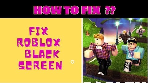 #roblox #howto HOW TO FIX BLACKSCREEN PROBLEM IN ROBLOX | FING 24 😌🆒