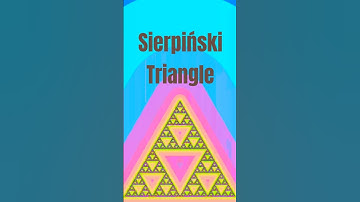 Sierpiński Triangle | Mandelbrowser #fractal