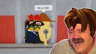 ROBLOX PIGGY FUNNY MEME MOMENTS (BUDGEY AND MR.P GOT STUCK)
