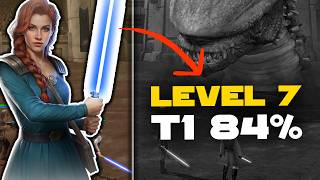 Day 1 Mara Testing - Krayt Dragon - 84% Level 7 Guide | SWGOH Era Coliseum