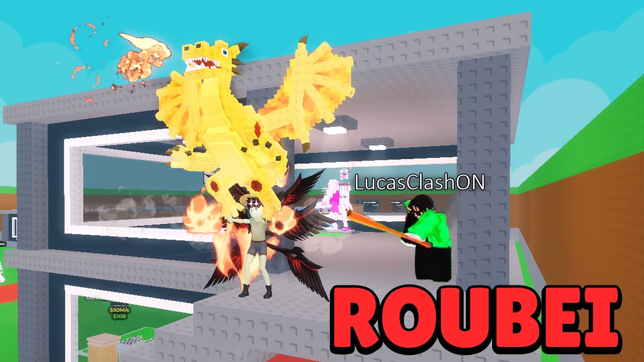 ROUBEI O DRAGON CANNELLONI de 1B DO LUCAS CLASH ON!! 😈😈