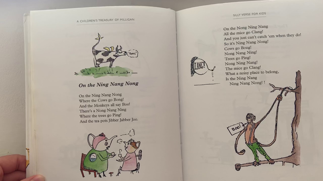 On the Ning Nang Nong by Spike Milligan - Read by Miss MacQuarrie - YouTube