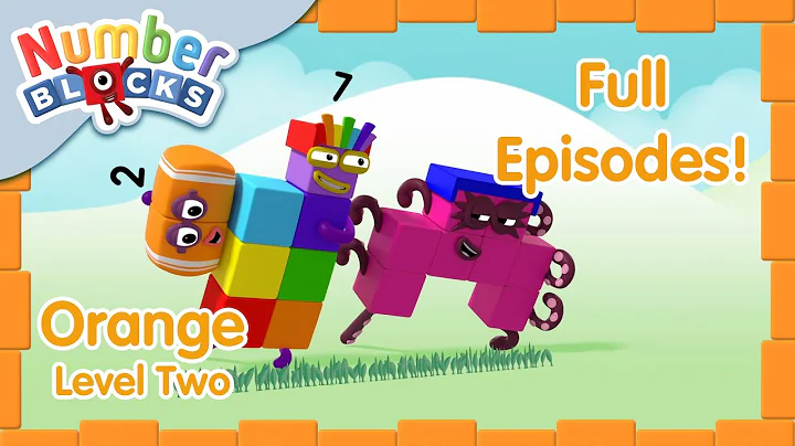 @Numberblocks- Orange Level Two 🟧⚡️ | Full Episodes 13-15 | #Backtoschool