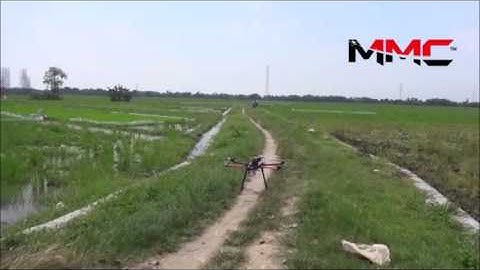 MMC Spider Drone Case Study: Fly Over 70KV Active Power Line in Jombang, Surabaya