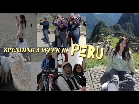 TRAVEL WITH ME TO PERU || Travel vlog with my family!