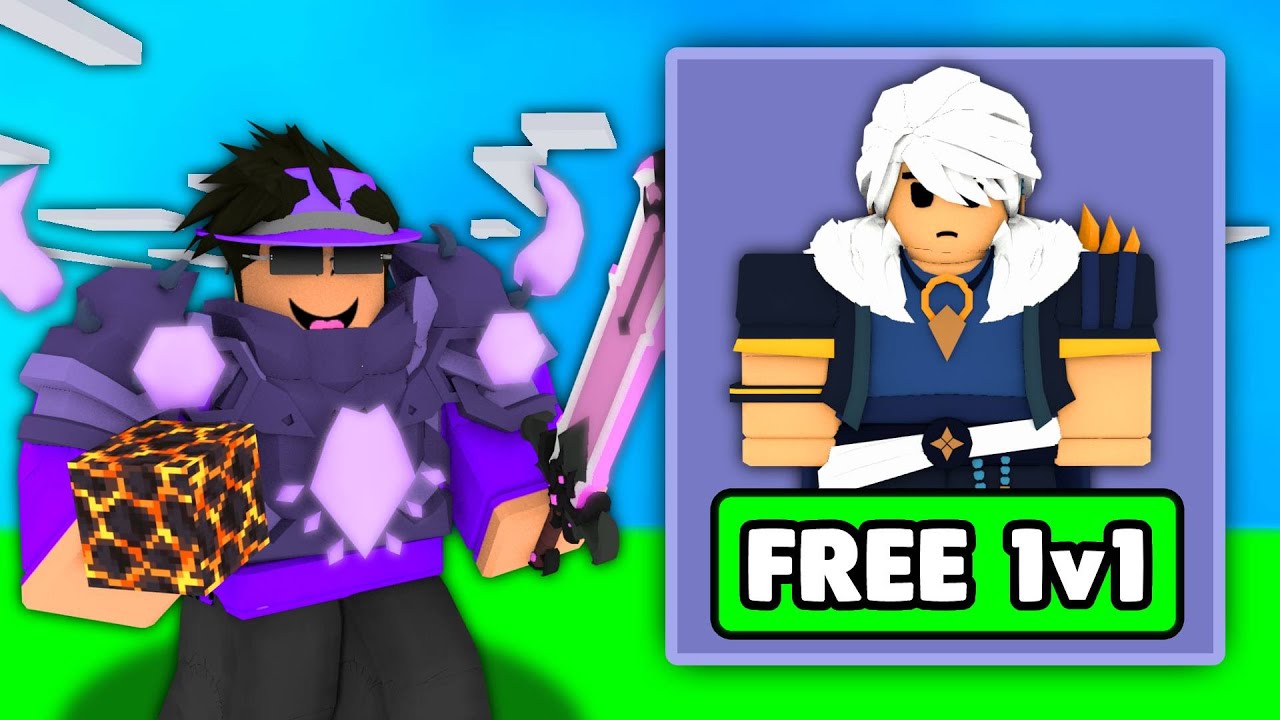 I CHEATED In A 1v1 For FREE KITS! (Roblox Bedwars)