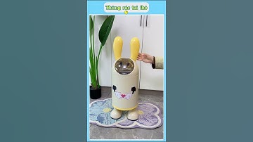 Thùng rác tai thỏ #giadungtienich #xuhuong