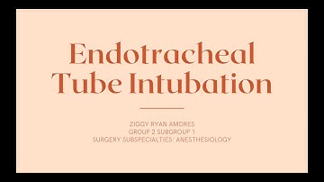 Endotracheal Intubation Simulation