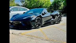 Blacked out C8 Z51 walk around in depth!!