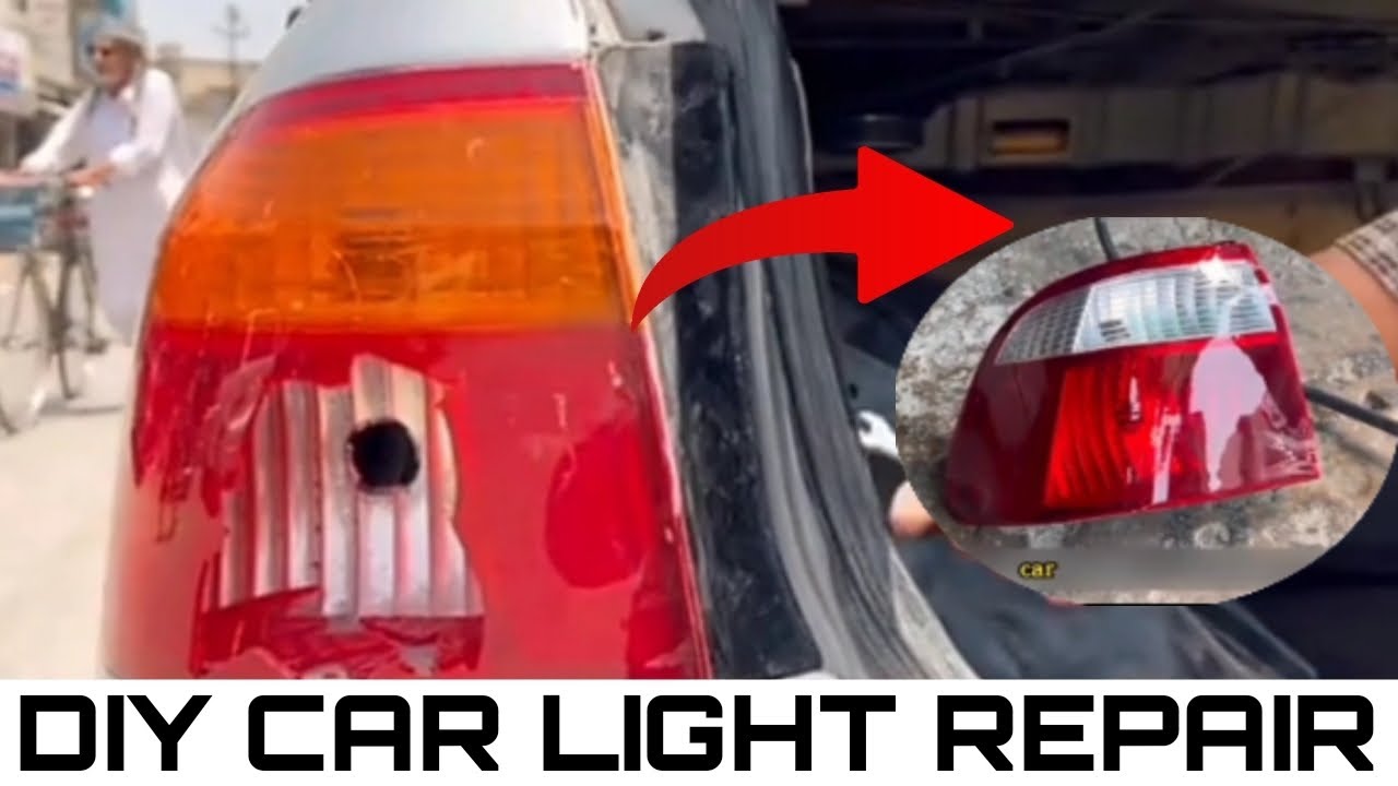 Car Light Repair by skilled Pakistani Labour Artists diycarrepair 