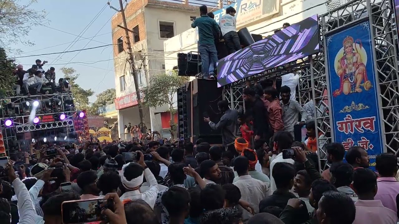 Gaurav dj Mariyahu vs bombay dj full competition Mariyahu mahashivratri mela 2026