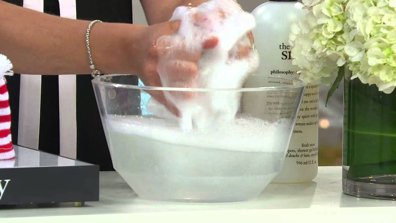 philosophy supersize snowman shower gel 32 oz. with Mary Beth Roe