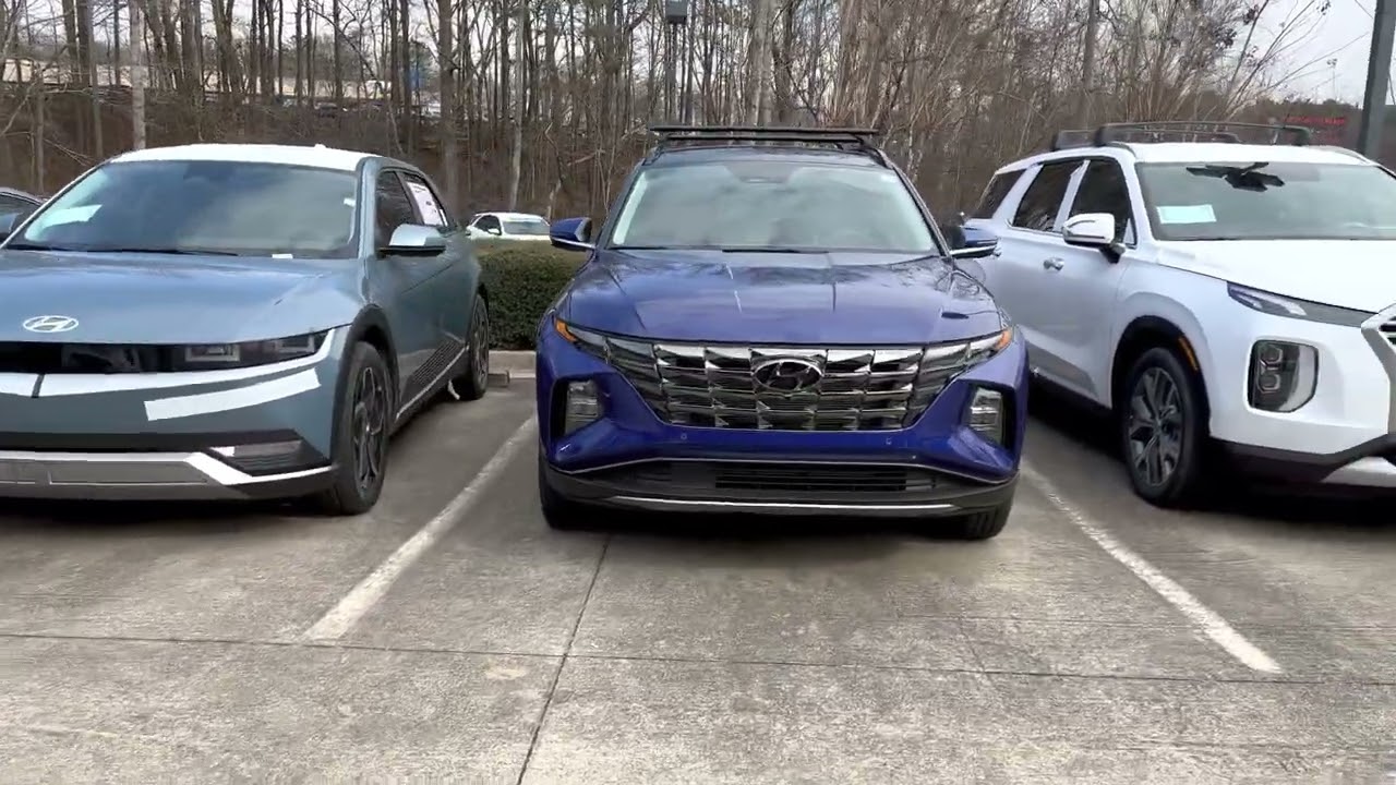 Size Comparison: 2022 Hyundai Ioniq 5 vs 2022 Hyundai Tucson - YouTube