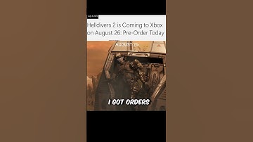 ODST vs Helldivers on Xbox