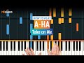 How to Play "Take on Me" by A-ha | HDpiano (Part 1) Piano Tutorial
