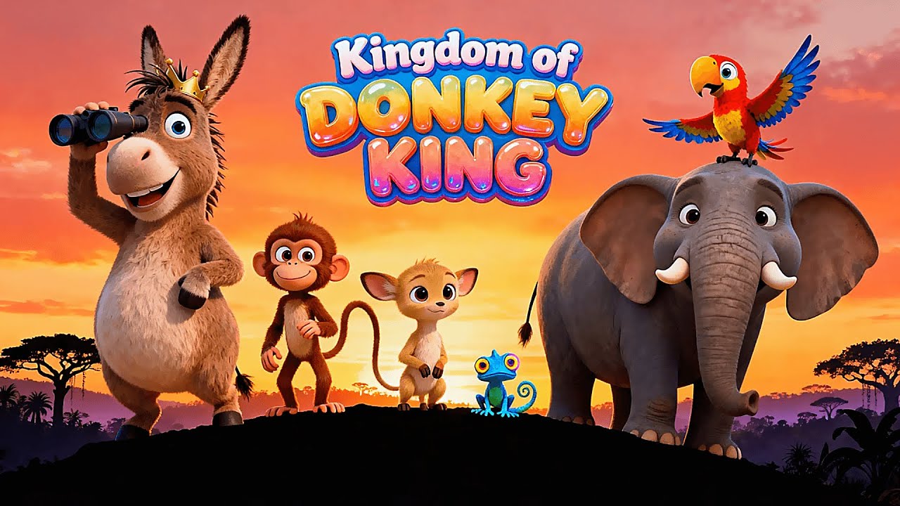 DONKEY KING | The Sleeping Beauty 💖👑 | English Moral Stories | Bedtime Stories | New