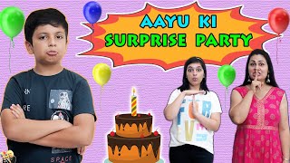 AAYU KI SURPRISE BIRTHDAY PARTY | Celebration vlog with family | Aayu and Pihu Show