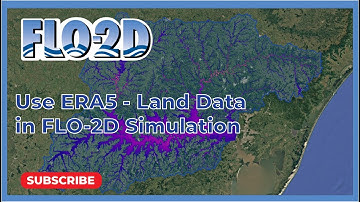 How to Use ERA5-Land Data in Your FLO-2D Simulation