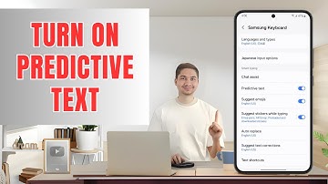 How To Turn ON Predictive Text On Samsung Galaxy Phone - Simple Steps