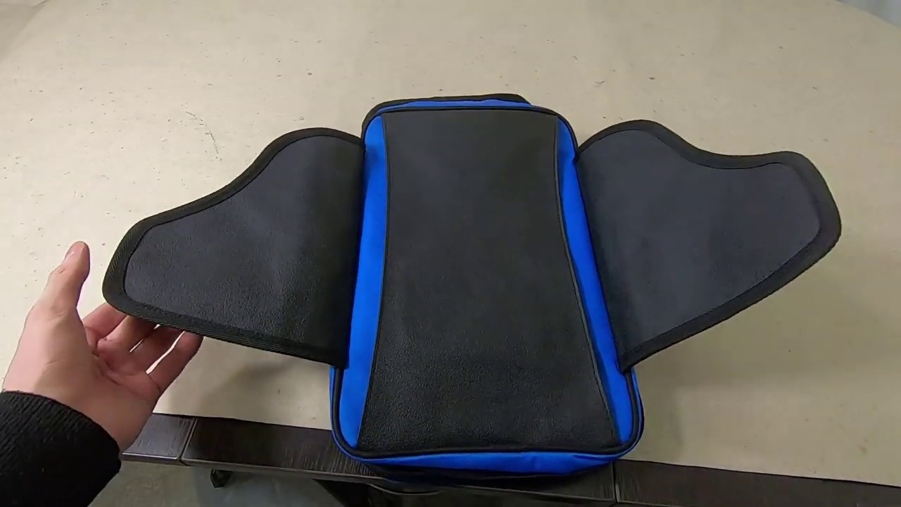 Сумка мото SCOYCO MB08 (есть магниты на бензобак), средний размер, синий, черный