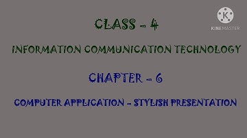 Class   - 4  ICT