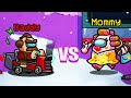 MOMMY vs DADDY in Among Us Modded