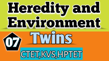 Heredity and environment For all teaching exam (CTET/KVS/HPTET/HP Commission/Step up/Chandresh Mehta