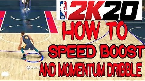 NBA 2K20 How to Momentum Dribble and Speed Boost Tutorial