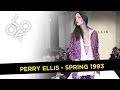 Perry ellis spring 1993 fashion flashback