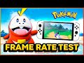 Pokemon scarlet  violet  nintendo switch frame rate test  analysis