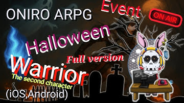 Oniro arpg #Halloween #warrior