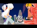 Luffy vs naruto  fan animation stick nodes animation